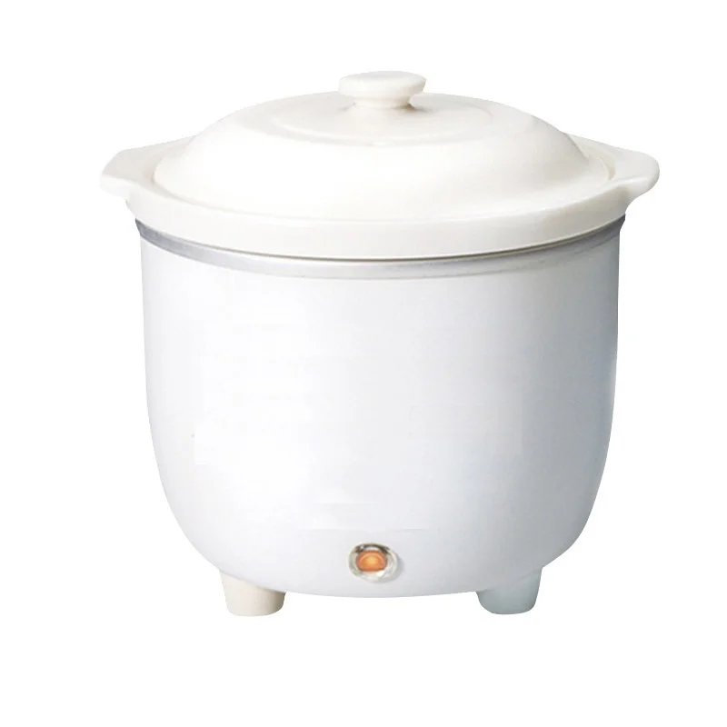 220V 500ML Mini gospodarstwa domowego elektryczny powolny Stewing maszyna Pot Multi Stewing kuchenka ceramiczna wewnętrzna żywność dla niemowląt