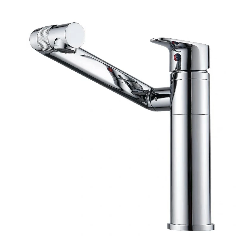 Tuqiu Basin Faucet Modern Rotatable Bathroom Mixer Tap Gold/Black/white/Chrome Wash basin Faucet Hot and Cold Sink Faucet New