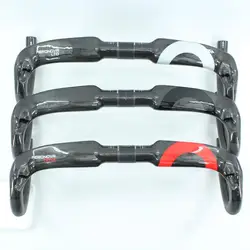 New Road Bike carbon Handlebar carbon Bicycle Handlebars Drop Bar Handle Bar glossy matt UD 3K bent bar 400/420/440mm