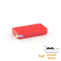 50pcs red
