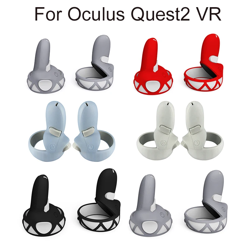 Silicone Full Protective Sleeve For Quest2 Protection Cover For Oculus Quest 2 VR Accessories Vr Controller Handle Grip Case