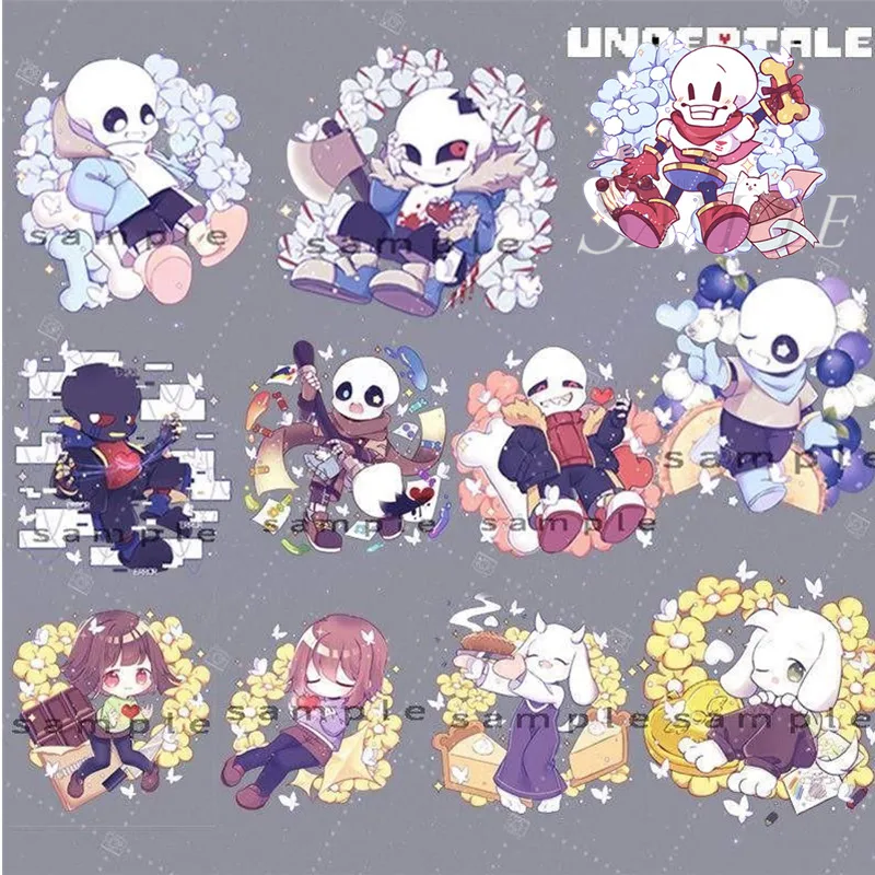 

Anime Undertale Frisk Chara Toriel Sans Papyrus Asriel Ink Error Horror Keychain Cosplay Acrylic Key Chain Pendant Keyring Props