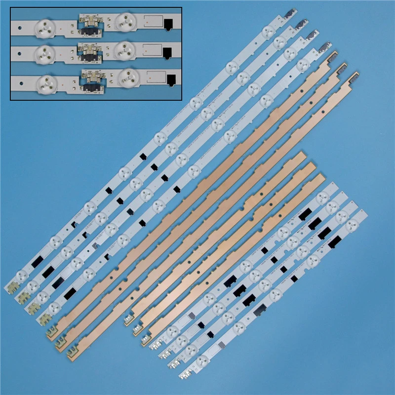 832mm 14 Piece/Set LED Array Bars For Samsung UA40F6510AS UA40F6510AR 40 inches TV Backlight LED Strip Light Matrix Lamps Bands