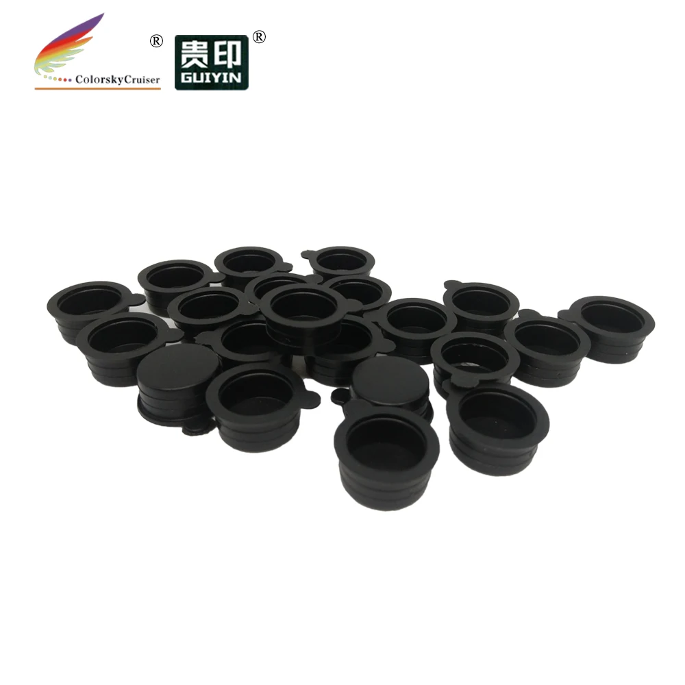 (ACC-CAP14) 14mm diameter plastic toner cartridge hopper cap cover for samsung for brother for hp for canon for lexmark for dell