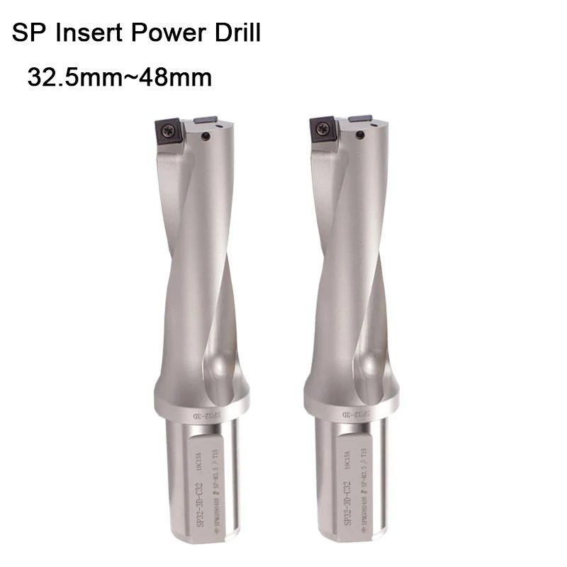 

free delievery jet 32.5mm -48mm WC Drill Type For 2D U Drilling Shallow Hole indexable insert drills indexable insert drills