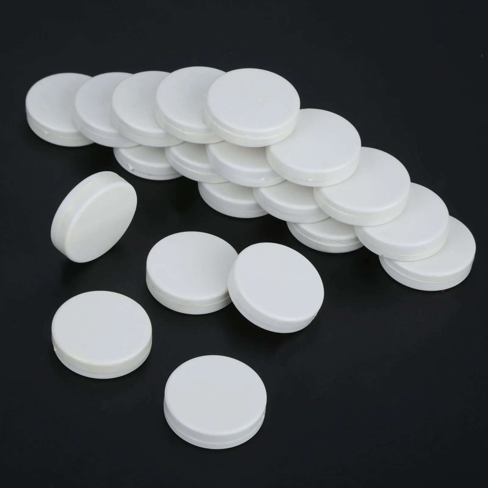 20Pcs 15/20/32/38mm Plastic Toy Rattle Box Repair Fix Toy Noise Maker Insert Pet Baby Bell White Plastic Squeaker Toy