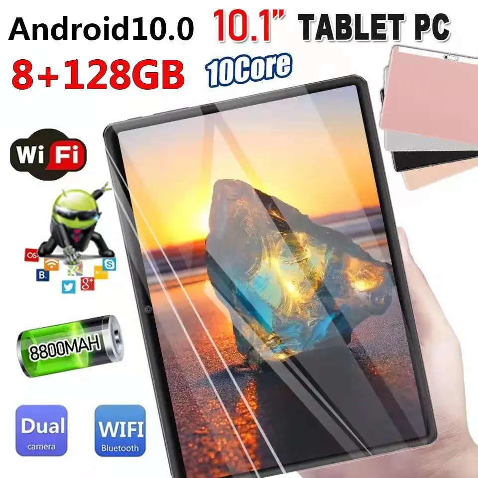 

Tablet High Quality Android 10 Core 10.1 Inch Dual Sim GPS Wifi 4G Tablet PC