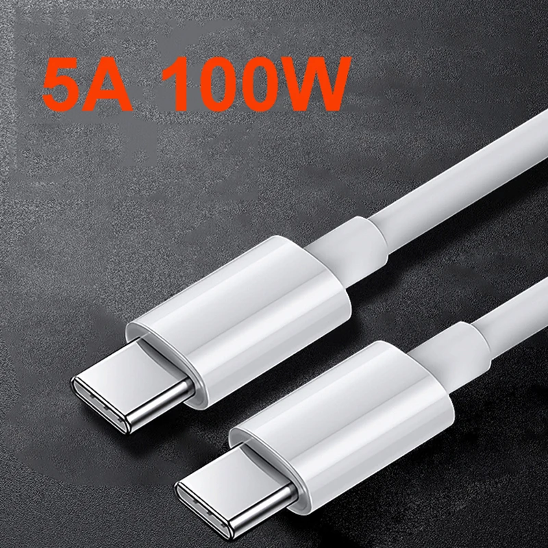 60W USB C To USB Type C Cable USBC PD Fast Charger Cord USB-C Type-c Cable For Xiaomi mi 10 Pro Samsung S20 Macbook iPad