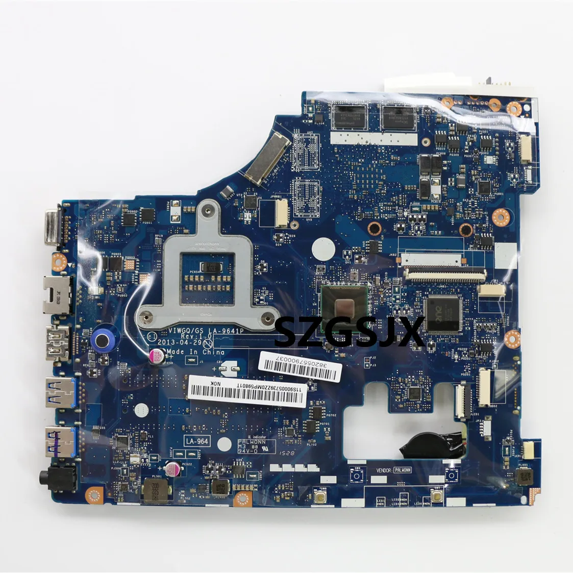 FOR Lenovo G510 Laptop Motherboard VIWGQ / GS LA-9641P ,GPU  R5 M230   216-0856010  100% Test Work