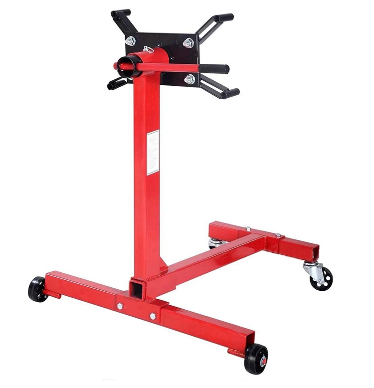 Supporto da 360 gradi per staffa di ribaltamento del motore da corsa 1000 libbre supporto del motore dell'attrezzatura di manutenzione