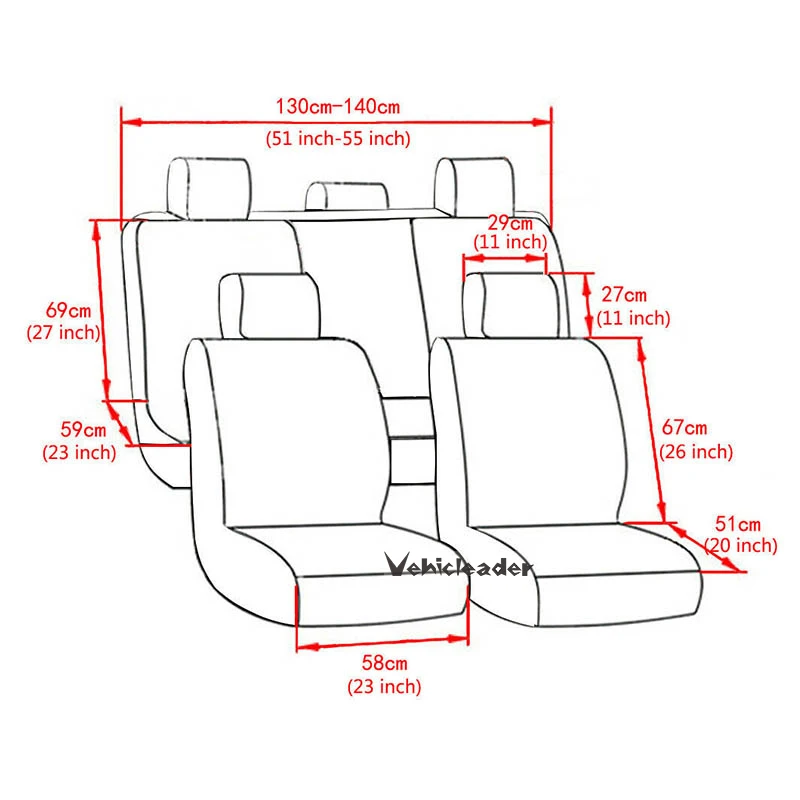 1/2/7PCS auto sedačky zakrýt 3D živočich vlčí tisk univerzální auto Seat ochránce Seat polštářek plný zakrýt pro nanejvýš auto hustý styl