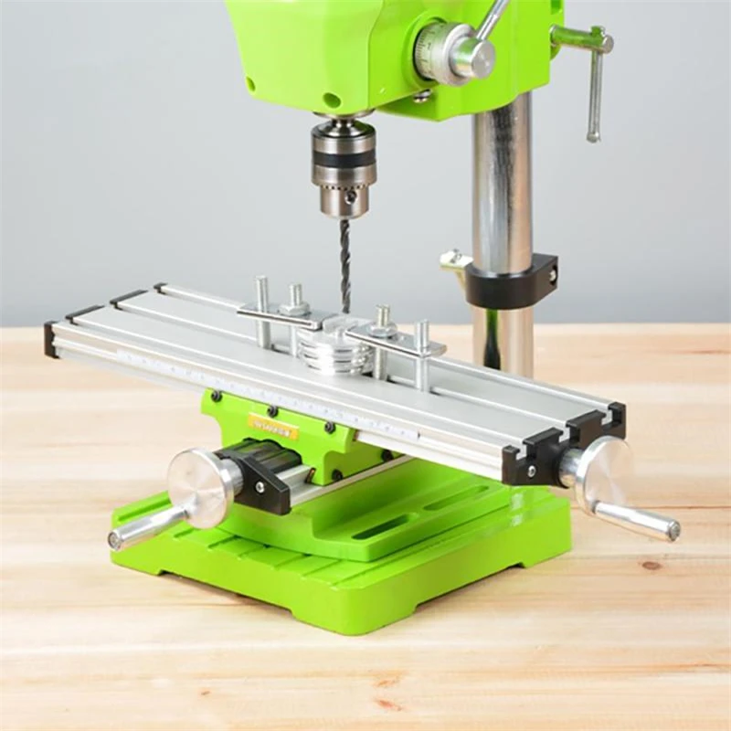 Multifunction Milling Machine Bench Drill Vise Miniature Precision Fixture Worktable X Y-axis Adjustment Coordinate Table