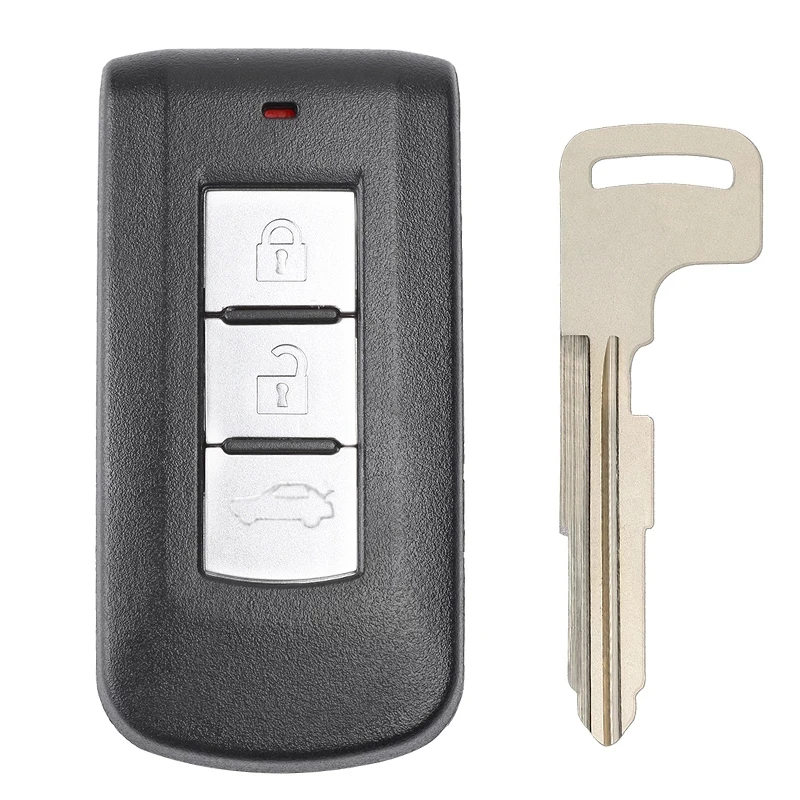 3 Button Smart Key FSK 433MHz PCF7952 Chip For Mitsubishi Lancer Outlander ASX 2010-2018 FCC ID: G8D-644M-KEY-E Car Remote Fob