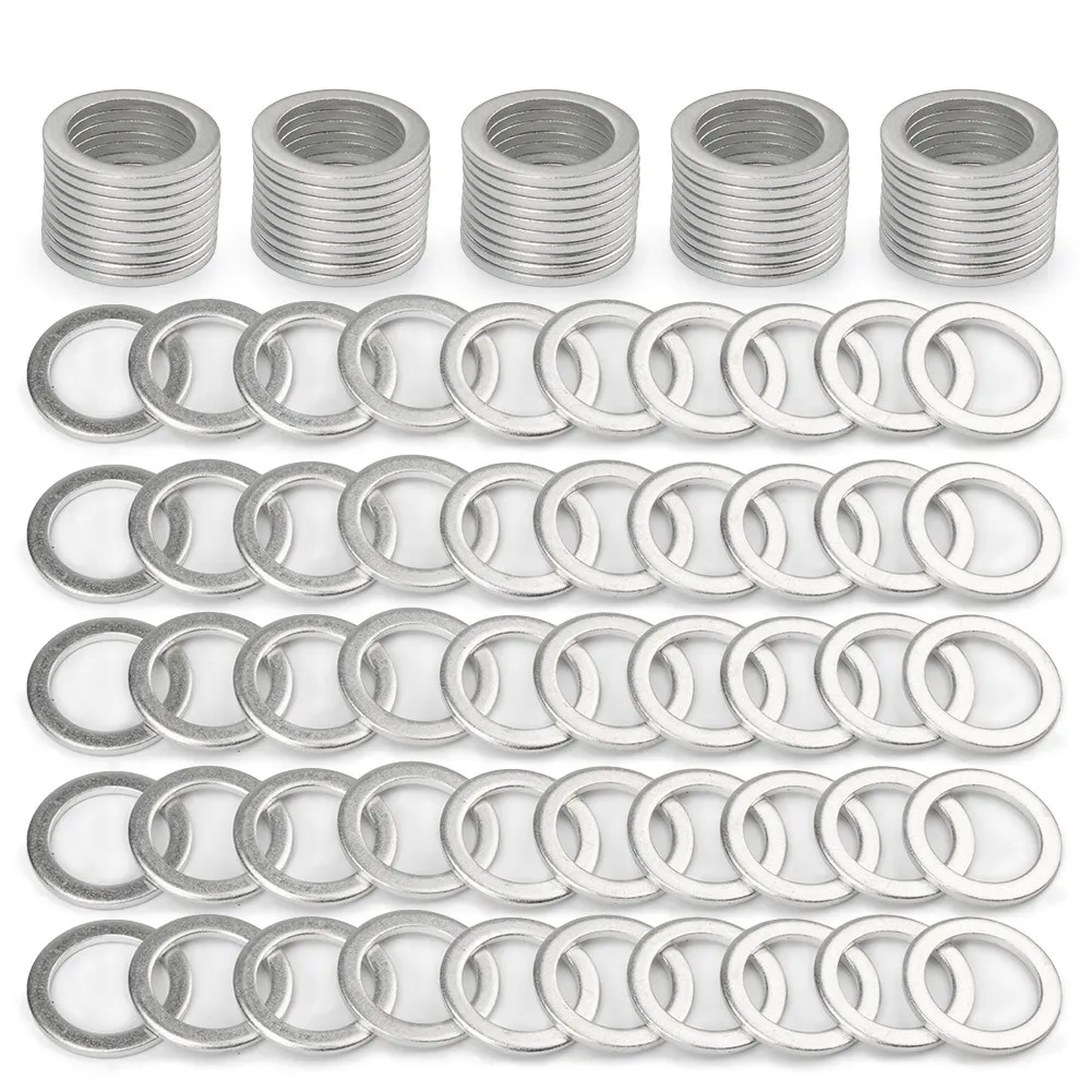 10PCS 20MM New Car Oil Drain Plug Crush Washer For Honda For Acura Auto Part 94109-20000 9410920000