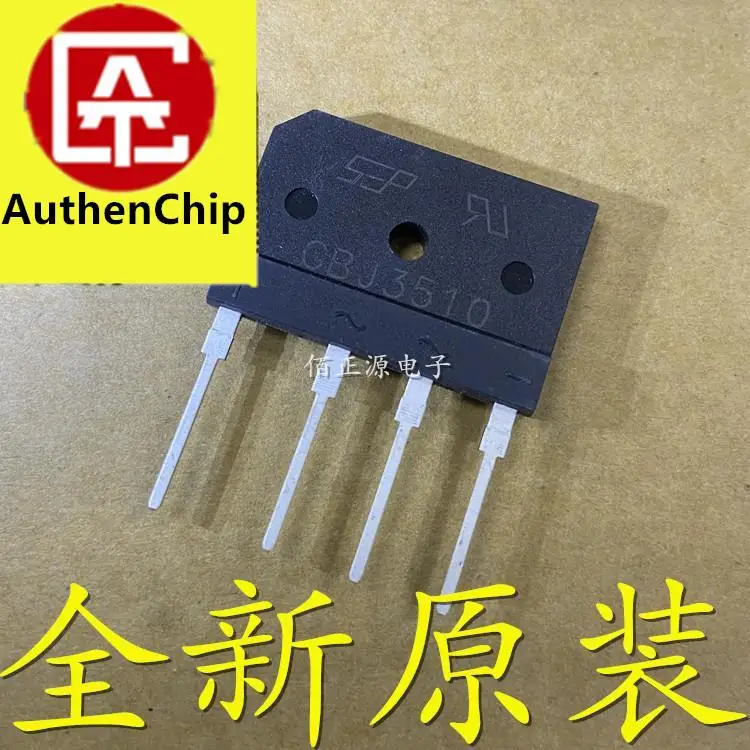 

10pcs 100% orginal new in stock GBJ3510 KBJ3510 35A 1000V Recfier/Bridge Stack For Inducon Cooker