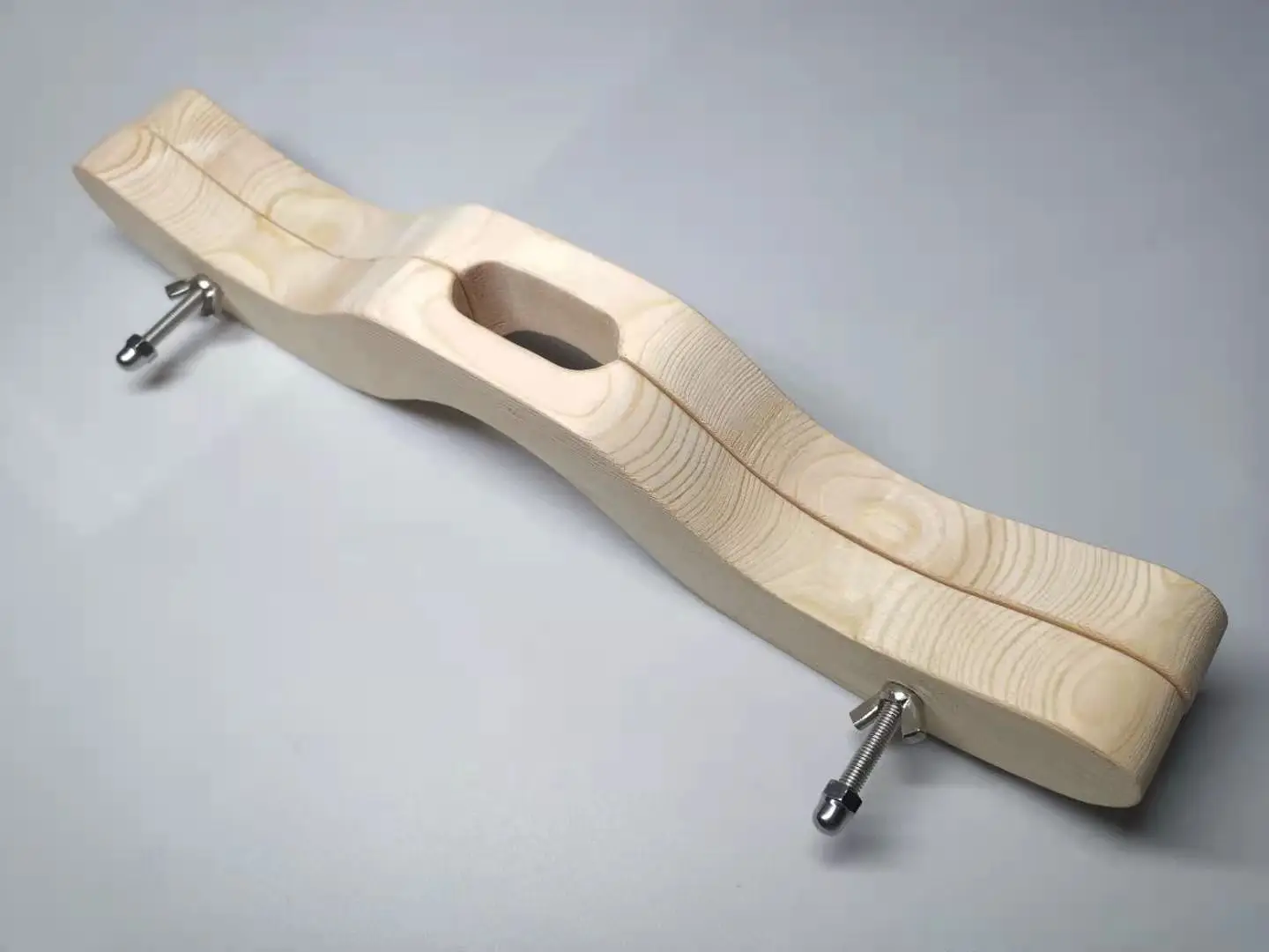 Wood Cock & Ball Stretcher Scrotal Fixture BALL CRUSHER CBT Slave SM Bondage Sex Toys