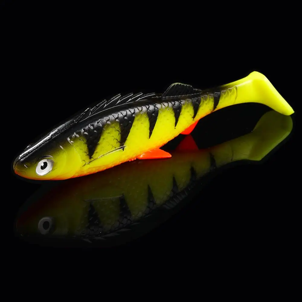 SUNMILE Pike Fishing Lure 38g/155mm Big Soft Plastic Shads Swimbaits Wobbler Rig fishing Rigging Soft Plastic Lures Soft Bait