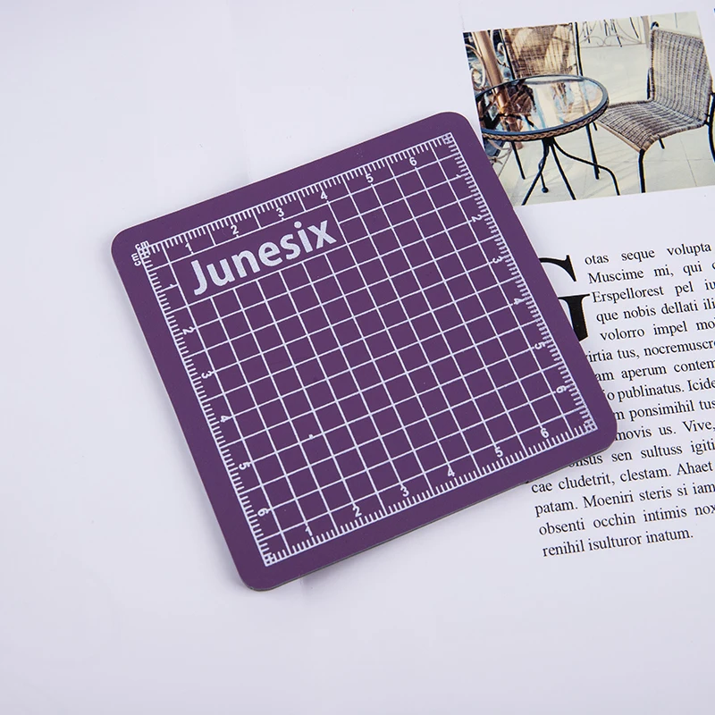 1 Pcs Mini Cutting Pad Handmade Model 8x8cm Hand Account Cutting Paper Pad Engraving Pad Art Supplies Stationery School Supplies