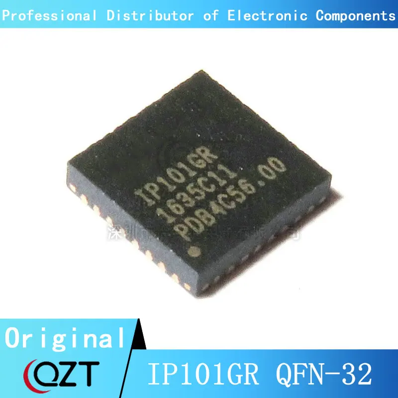 10 Buah/Lot IP101GR QFN IP101 101GR IP101G QFN-32 Chip New Spot