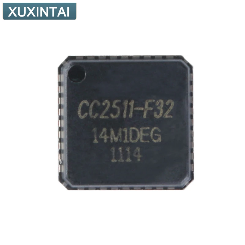 5Pcs/Lot  New Original CC2511F32RSPR CC2511F32 IC RF TxRx + MCU General ISM   1GHz - 2.4GHz 36-VFQFN Exposed Pad