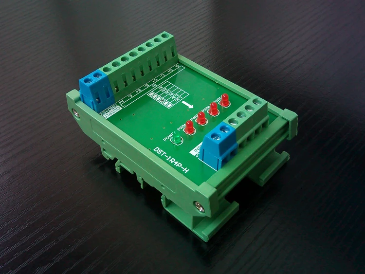 4-channel differential signal conversion single-ended collector, grating ruler servo encoder signal PLC