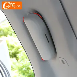 Car Styling Car Front Sun Glasses Case Box Auto Decoration for Peugeot 206 207 308 407 408 508 2008 301 3008 4008 2012-2016