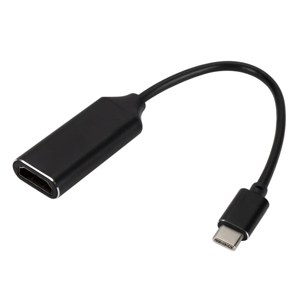 LccKaa-Adaptateur USB Type-C vers HDMI, câble 4K, USB 3.1, pour MacPle, Samsung Galaxy S10, Huawei Mate P20 Pro