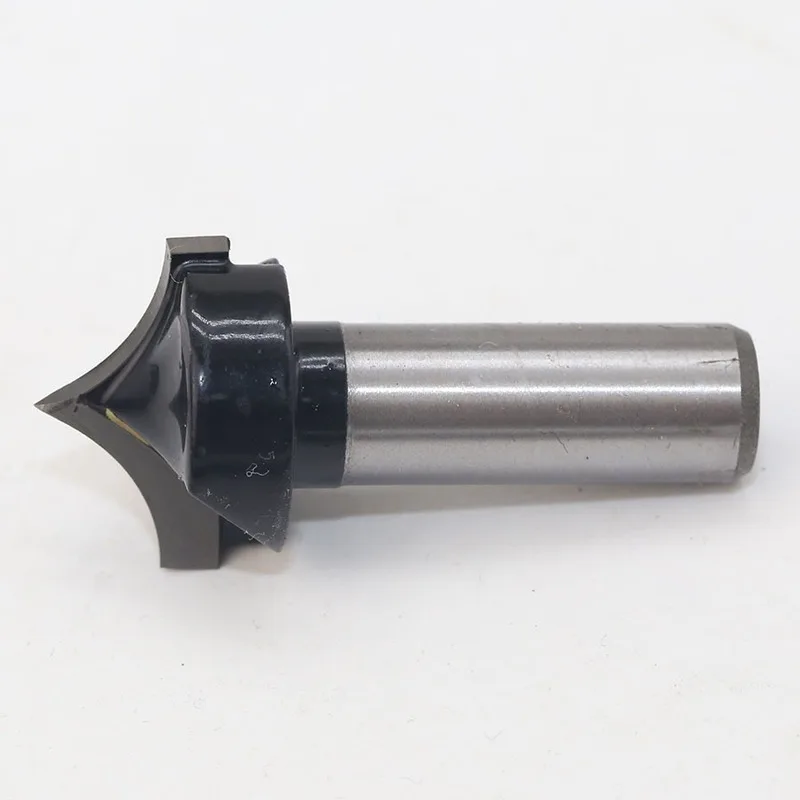 1Pc 12MM Shank Cutter Tools For Woodworking CNC Shaker Tools Solid Carbide Corner Round Nose Bits Round Point Cut Bit End Mills