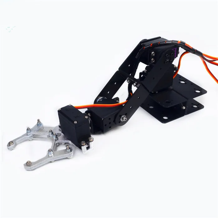 4 DOF Mechanical Arm Industrial Robot Clamp Claw Kit Manipulator With MG996R/DS3218 Servo for Arduino DIY Robotic Arm Model Toy