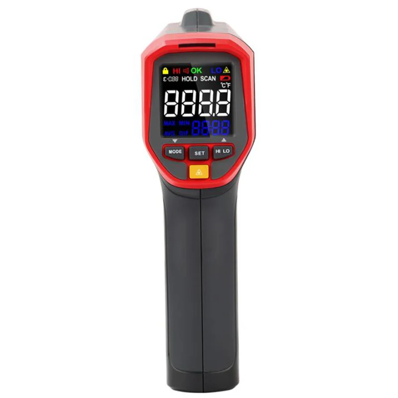 

UNI-T UT302A+ UT302C+ UT302D+ Non-Contact Temperature meter infrared Temperature Gun LCD backlight,Laser IR Infrared Thermometer