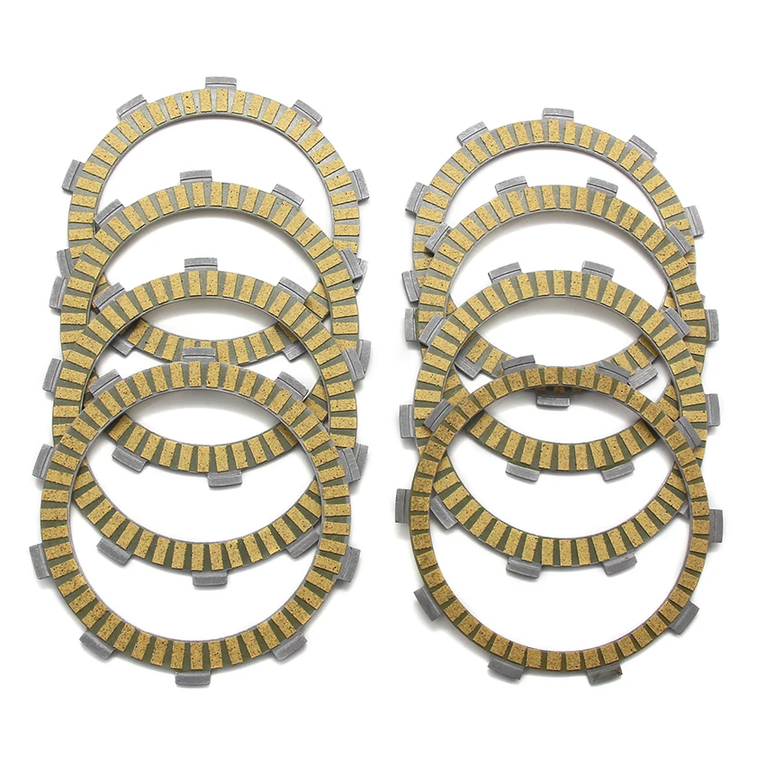 

Motorcycle Clutch Friction Disc Plate Kit For Honda CB600F CBF600 NS250 CBR600F4i CBR600 CBR600RR VFR800 CB900F CBR900 VFR800F