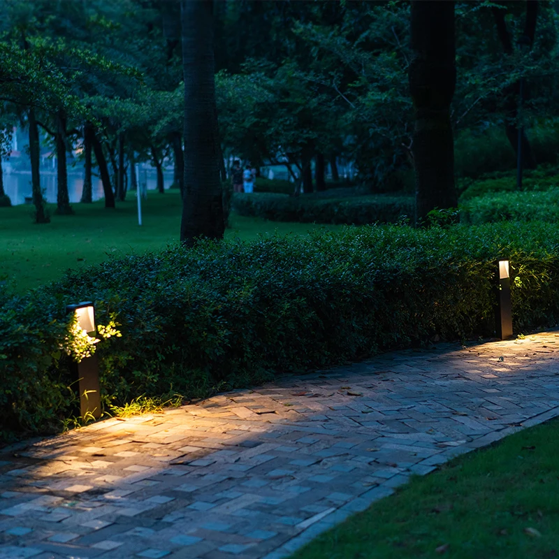 Imagem -05 - Lâmpada de Led do Gramado 10w Lâmpada Minimalista Moderna para Casa de Campo Jardim Área Externa Parque de Paisagem