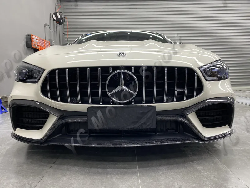 Car Accessories Carbon Fiber EDITION1-Aerodynamic-Package Style Front Bottom Lip For 2019-2020 MB AMG GT63S 4D Coupe X290  lip