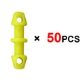 50pcs  Yellow