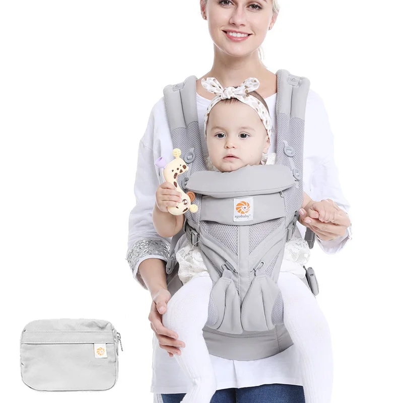 

Baby Carrier All Carry Positions Baby Sling with Cool Air Mesh Cotton four seasons for mother father parents