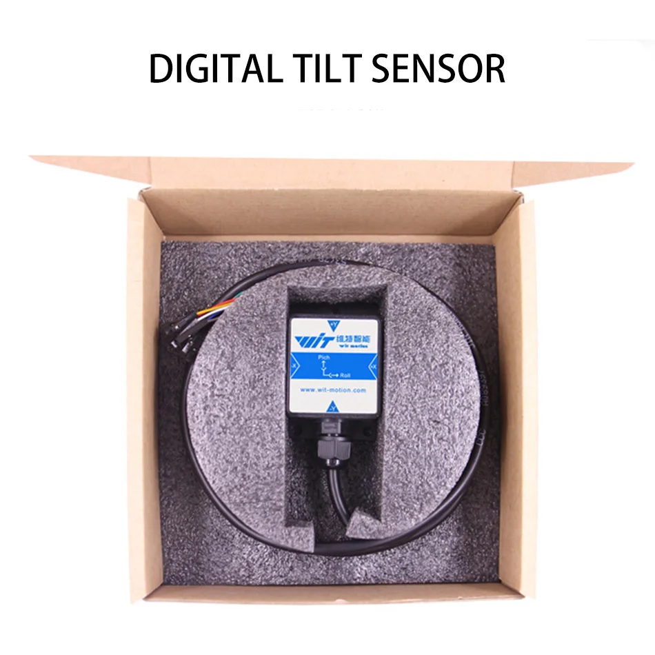 SINDT Dual-axis Digital Output Attitude Sensor Tilt Angle Measurement Inclinometer 232 Serial Port