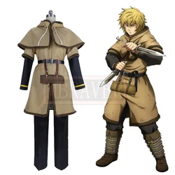 Vinland Saga Thorfinn Karlsefni Cosplay Costume Uniform Christmas Halloween Custom Made Any Size