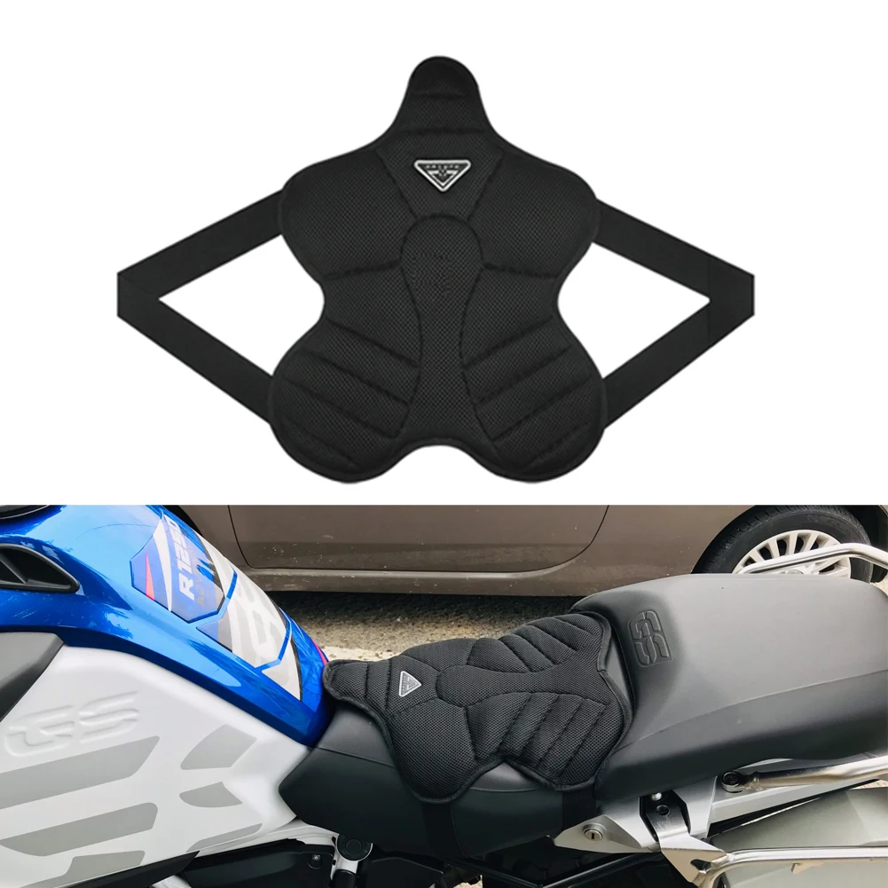 3D Air Pad Motorcycle Seat Cushion Cover Universal Decompression Shockproof Breathable For BMW R1200GS K1200Gt K1600GTL R1200RT