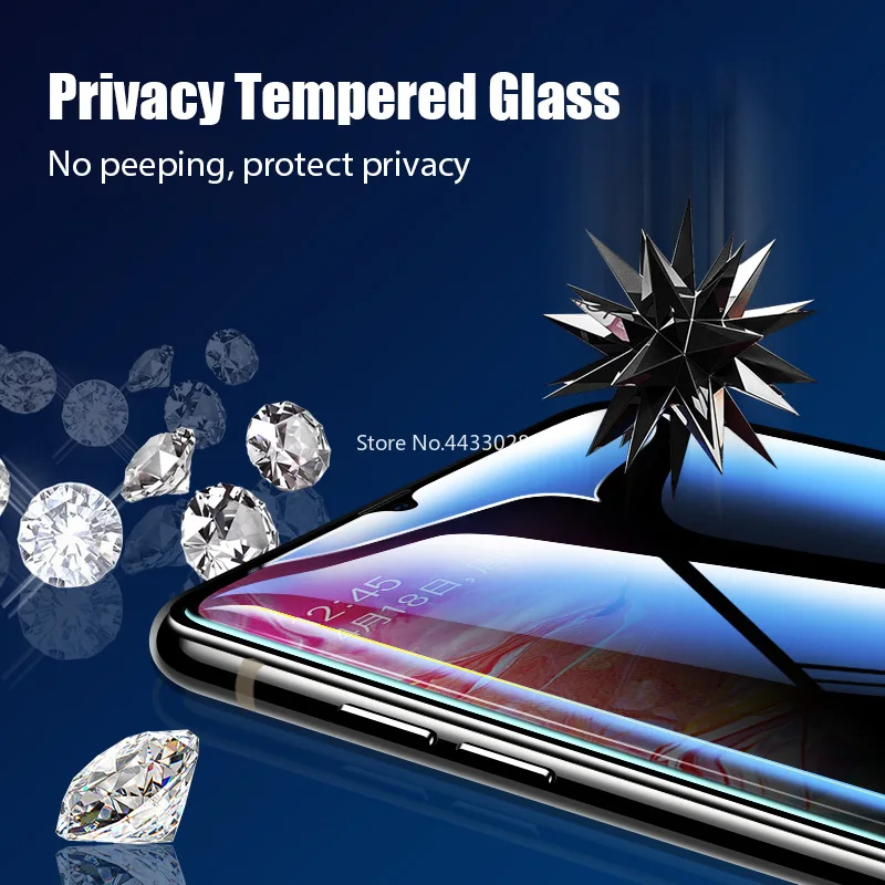 Privacy Tempered Glass for Samsung Galaxy A01 02S 11 12 21S 31 41 42 51 71 5G Screen Protector A10 10e 20e 30S 40 50S 70S Film