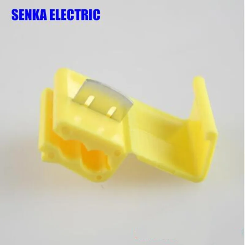 

500pcs/lot wire connectors solderless quick splice wring connector AWG 12-11 cable clamp terminal block