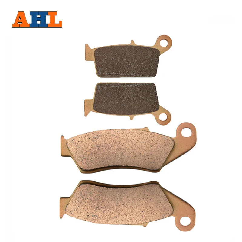 AHL Motorcycle Front and Rear Brake Pads For YAMAHA WR 250 F WR250F (4T) 2003-2017 APRILIA RXV 450/550 Enduro 06-11 Disc Pad