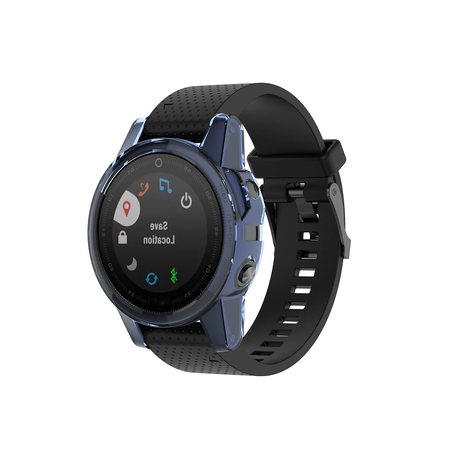 حافظة حماية ذكية خفيفة الوزن من السيليكون غطاء حماية لساعة Garmin Fenix 5S/5S Plus الرياضية غطاء عالي الجودة