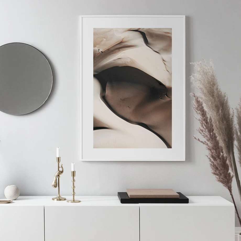 Dune Wall Art Print Paper Painting Nordic Posters And Prints Wall Pictures For Living Room Decor