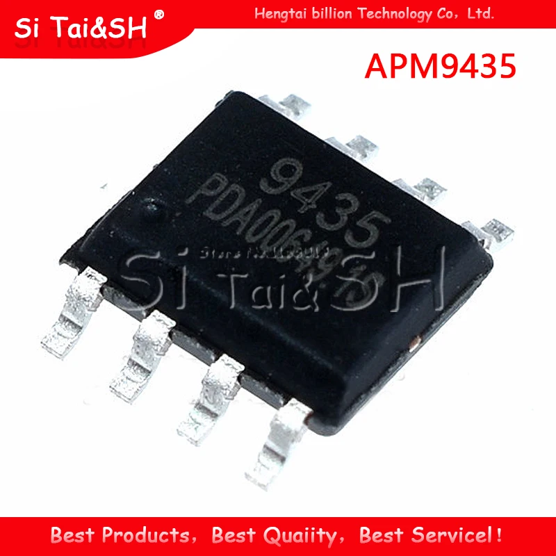 10PCS APM9435 FDS9435A SI9435 9435 MOS SOP-8