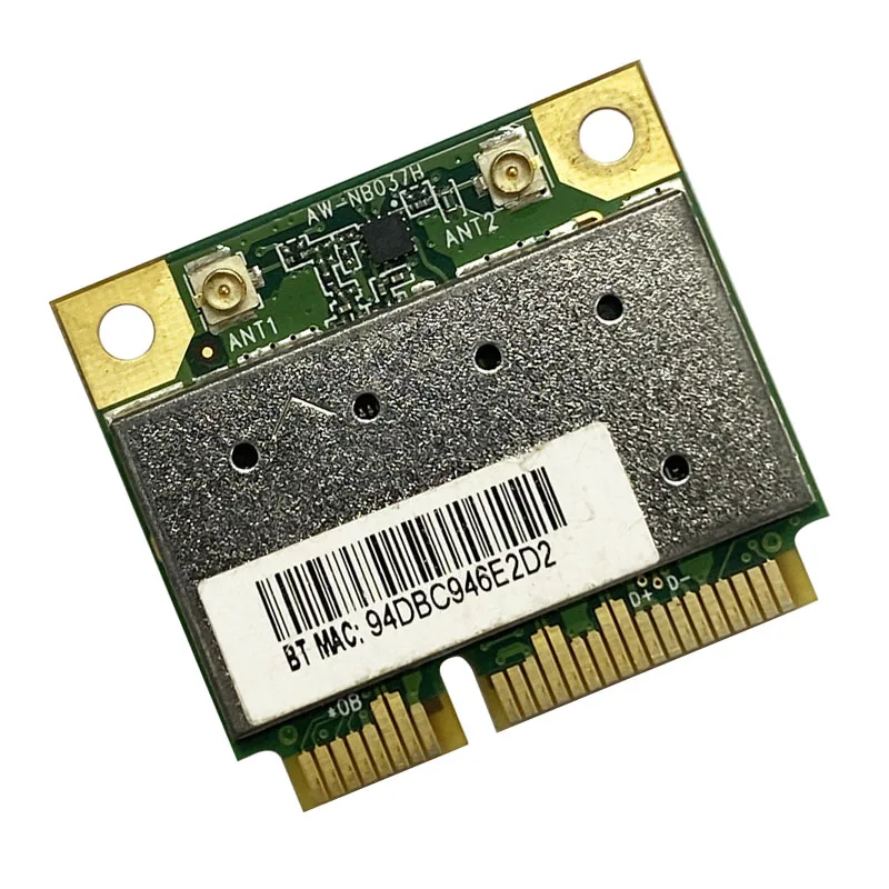 Carte réseau Half MINI PCI-E Atheros AR5B195, wi-fi, 150 mb/s, bluetooth 3.0, pour azure wave A