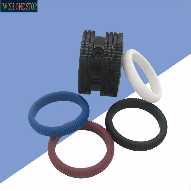 Solid Plaid Ribbon Slot with Rubber Gasket Volume Adjustment Knob 25 * 15.5mm