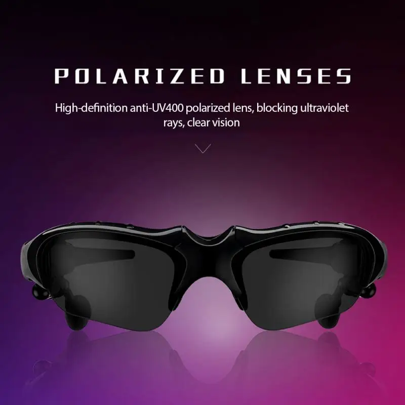 Bluetooth-compatible Headset Sunglasses Wireless Bluetooth-compatible Headset Telephone Driving Sunglasses Riding Eyes Glasses