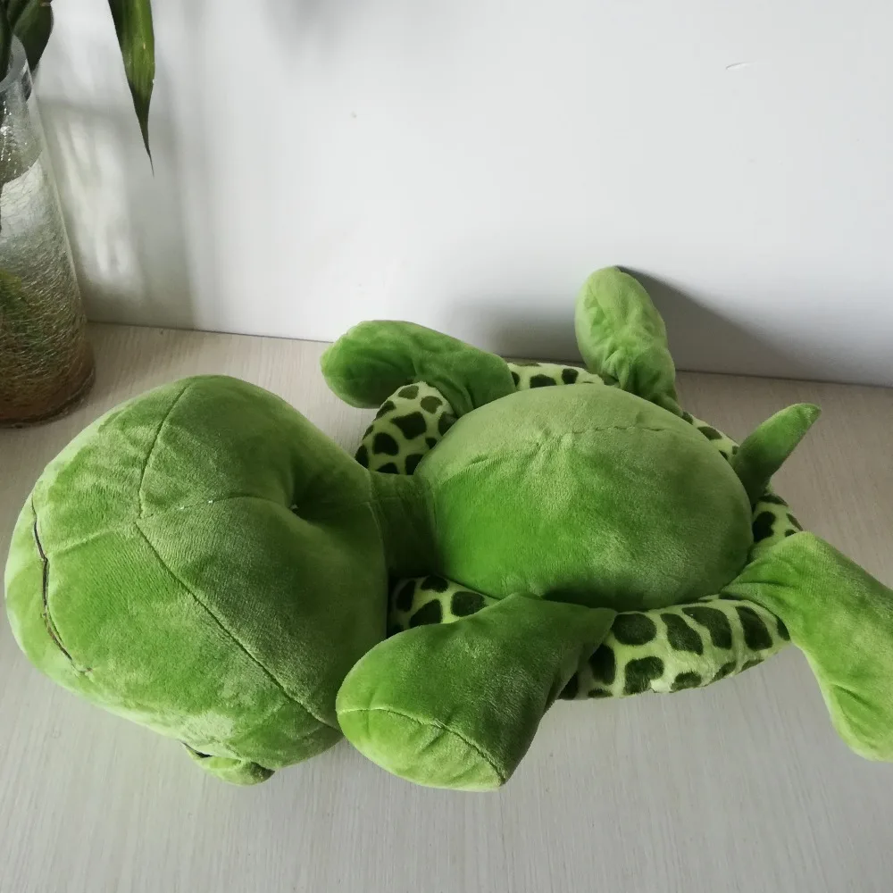 Duży 55cm duże oczy żółw pluszowa zabawka żółw miękka lalka rzuć poduszka prezent urodzinowy w1658