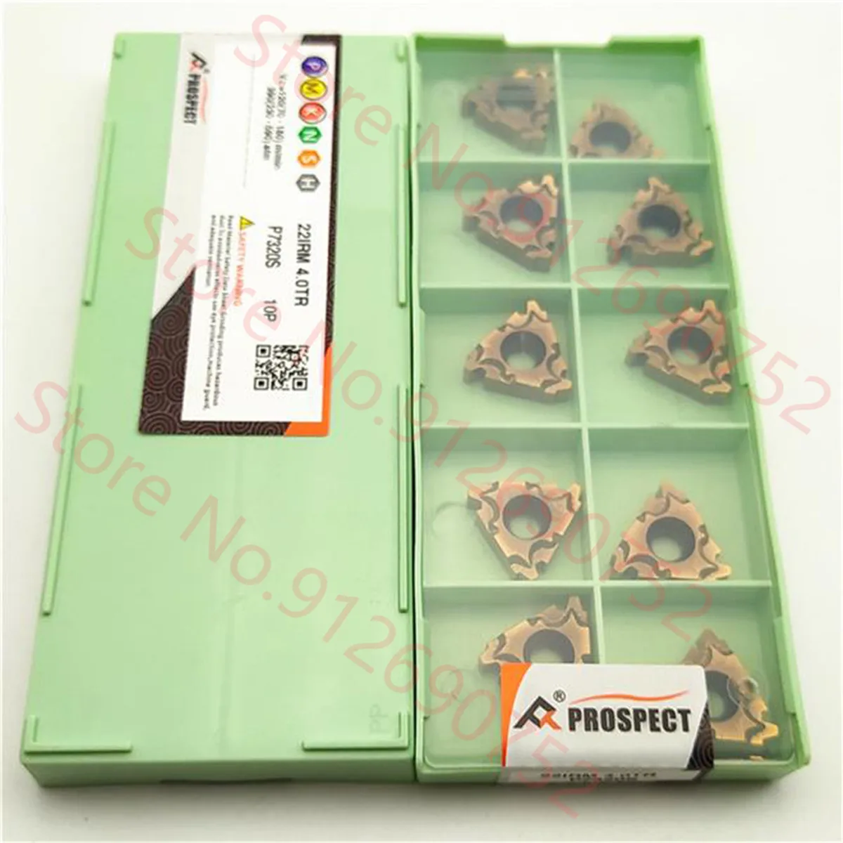 PROSPECT 22IRM4.0ISO 2IRM5.0ISO 22IRM6.0ISO 22IRMN55 22IRMN60 P7320S CARBIDE INSERT 22IRM INSERTS