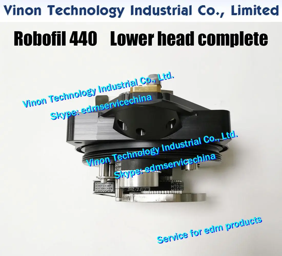 (1 Set) Robofil 440 Lower head complete set used for Charmille 440,440CC,440SLP series machines. Charmille 135018483 edm parts